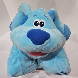 Pillow Pets Blue's Clues Dog Puppy Plush Stuffed Animal Washable Rare 16" EUC